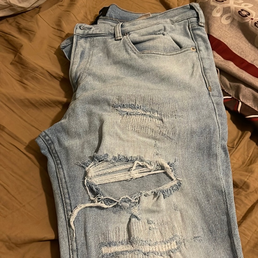 H&M Skinny Fit Ripped Jeans